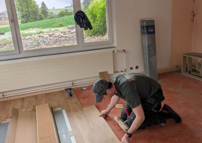 Vinyl-Boden 2025 - Grütter AG, Schreinerei & Küchenbau, Grasswil